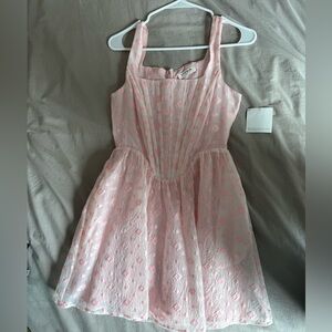 Drop Waist Pink Dress | Brand New